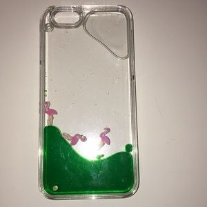iphone 6/6s case liquid dancing flamingoes